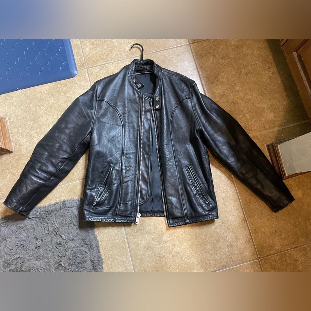 Schotts NYC cafe racer jacket